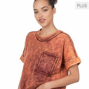 PLUS F/TERRY ACID WASH "N BRICK"